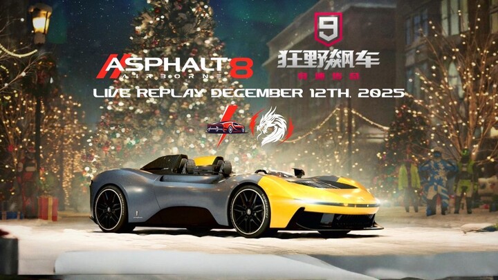 Early Streaming Asphalt 8 & A9 China before A9C Update 42 Preview | Mobile Live Replay Dec 12, 2025
