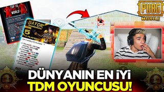 BU ADAMI YENENE 10.000TL VERİYORUM! TDM DÜNYA ŞAMPİYONU İLE VS ATTIM! / PUBG MOBİLE