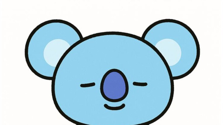 BT21 "KOYA" RM 🐨 (part 1 drawing)