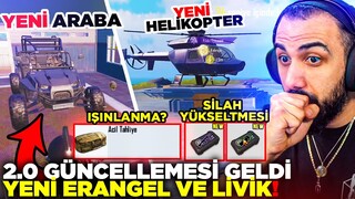 YENİ ERANGEL 2.0 GÜNCELLEMESİ GELDİ!! 😮 YENİ LİVİK, ARABA, HELİKOPTER VE IŞINLANMA?? | PUBG Mobile