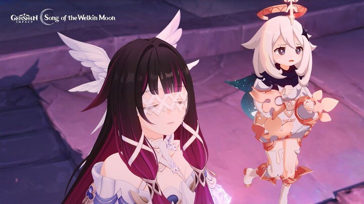 Cutscene Animation_ _Waning Moon, Oh Lifeless Damsel_ _ Genshin Impact
