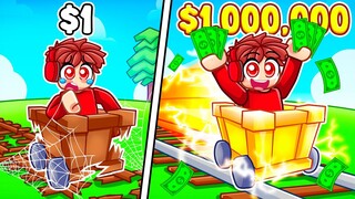 $1 Cart Ride vs $1,000,000 Cart Ride (Roblox)