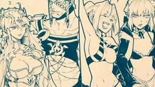 Tác phẩm điêu khắc cát FGO sưu tầm trực tuyến (Số 58)