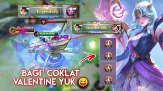 BAGI-BAGI COKLAT DI LAND OF DAWN!! Lunox Gameplay Mlbb