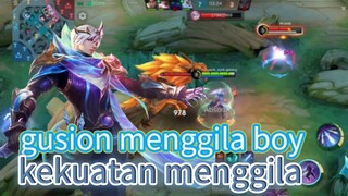 gusion menggila MLBB