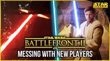 Battlefront 2 Lightsaber Dueling New Christmas Players Hero Showdown Gameplay