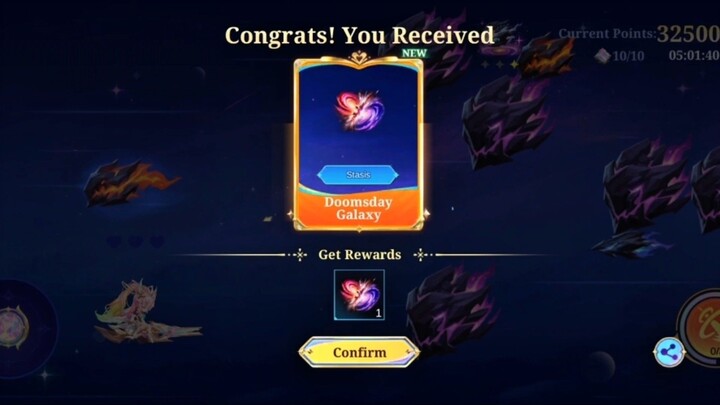 Getting the Doomsday Galaxy for Cosmic Wondwr Gallery  | Playing Starfall Breakout | Mobile Legends