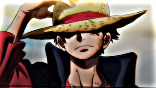 Luffy mode serius, matanya tertutup topi!