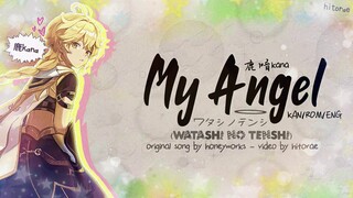 Genshin Chinese VA Aether(鹿喑kana) - My Angel (ワタシノテンシ) (我的天使) (Watashi no Tenshi) Lyrics Kan/Rom/Eng