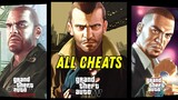 GTA 4 All Cheats