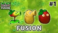 Tanaman bisa DIGABUNG ??! | Plants VS Zombies Mod Fusion Part 1