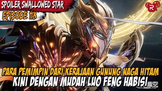 KEKUATAN TEMPUR LUO FENG MENINGKAT BERKAT BATU KEHIDUPAN - Alur SPOILER Novel Swallowed Star EP 113