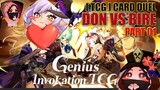 [TCG] [ Genshin Impact ] DUEL CARD !! DON VS BIRE !! ROUND 1