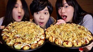 【MUKBANG】MAKAN 100 TAKOYAKI CHALLENGE!!