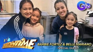 BARBIE FORTEZA AT BELLE MARIANO, SPECIAL GUEST SA FIRST DAY NG ITS SHOWTIME SA GTV.