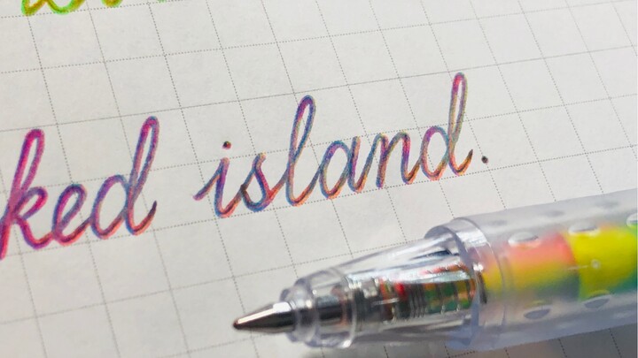 My ideal gradient color pen