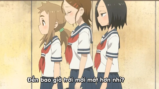 Bố máy đang vui mà cứ lôi bố m ra #anime #school time