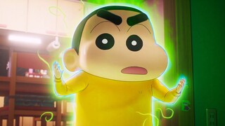 蜡笔小新首部3D动画！2023剧场版《新次元！蜡笔小新：超能力大决战》预告