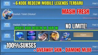 BURUAN KLAIM! 6 KODE REDEEM ML TERBARU KODE REDEEM MOBILE LEGENDS HARI INI UPDATE MEI 2024