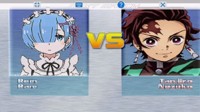 Anime Mugen Re Zero Vs Demon slayer