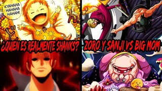 Quien es Realmente el YONKOU SHANKS? | ZORO Y SANJI le Hubieran Ganado a la YONKOU BIG MOM en Wano?