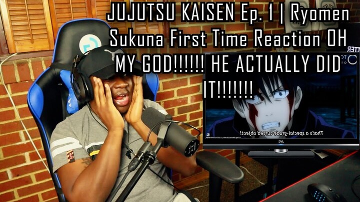 Jujutsu Kaisen Ep1 Recap Reaction