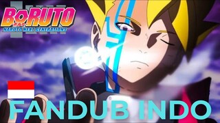(FANDUB INDO) Boruto Perwujudan Momoshiki Melawan monster Versi Indonesia