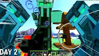THE ADMIN BOSS Addon - Aspe Craft /Day 2 / Minecraft Bedrock Edition / PE