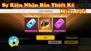 [Garena Free Fire] Review Sự Kiện Nhận Bản Thiết Kế Miễn Phí Và Nhiều Quà Siêu Hot.
