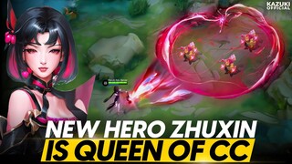 ZHUXIN IS YUZHONG'S NEW RIVAL | QUEEN OF CC IS HERE | NEW HERO ZHUXIN MLBB