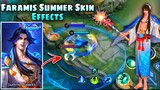 FARAMIS SUMMER SKIN EFFECTS!🔥💙FINALLY NEW SKIN YAY!😍