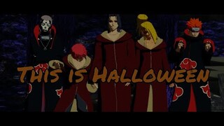 This is Halloween【NARUTO MMD】ITACHI*PAIN*HIDAN*SASORI*DEIDARA