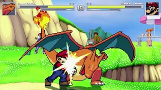 AN Mugen #254: Charizard VS Super Mario