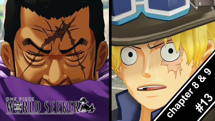 #13 Luffy Gear 4 Bounce Man vs Fujitora + munculnya Sabo | One Piece: World Seeker | Indonesia