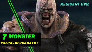 Auto Kabur !! ini 7 Monster Paling Mengerikan dalam Resident Evil !! Resident Evil 2021