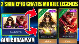 100% WORK IT!!! CARA DAPATKAN SKIN EPIC LUNOX DAN CLAUDE GRATIS DI EVENT TERBARU MLBB