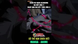 Anime "BOKU NO HERO ACADEMIA" Sẽ Có Mùa 7 Ngay Kết Thúc Mùa 6 || Wibu Chúa #shorts