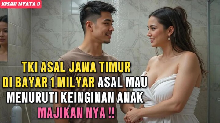 🔴 Kisah Nyata‼️Tki Asal Jatim Dibayar 1 Milyar Asal Menuruti Kemauan Anak Majikan Romania Kesepian⁉
