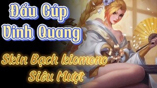 Phú invisible Tlt 100%, Cầm Skin Airi Bạch Kiomono Quẩy Cúp Vinh Quang SiêuMượt#liênquânmobile#airi