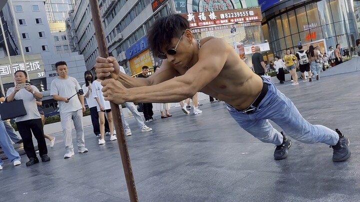 “Cultivate the mind, strengthen the body” — Brother Crow #CoreStickChallenge #ZhangYaoyang #BrotherC