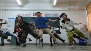 [Elementary school students learn Locking from scratch] I taught four eight-beat movements last Frid