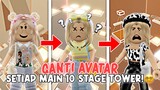 MAIN 10 STAGE = GANTI AVATAR FAVORIT🤩⁉️ Pakai Avatar Apa Aja Yaa.. ??🤨 | Roblox Indonesia 🇮🇩 |