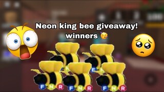 Giveaway winners! + READ DESC (ROBLOX) Adopt me!