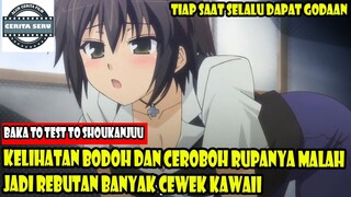 KELIHATAN BODOH DAN CEROBOH RUPANYA MALAH JADI REBUTAN BANYAK CEWEK KAWAII - ALUR CERITA ANIME