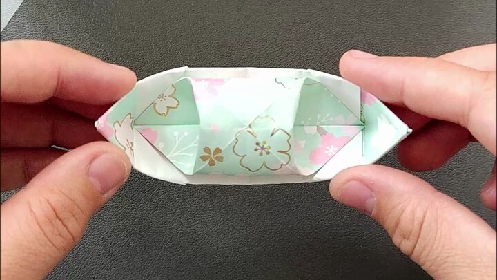 Do you still remember how to fold a traditional covered boat from your childhood?