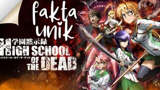 5 Fakta Menarik Tentang High School of The Dead (HOTD)