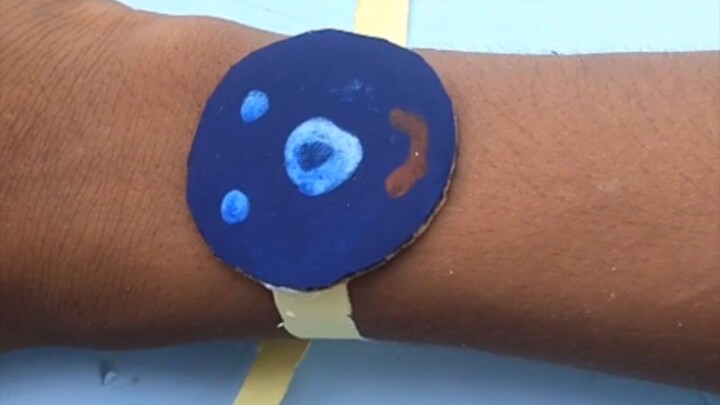 how to make panda face rakhi using paper