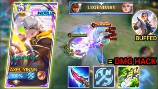 YIN VS BUFFED SILVANA IN SIDELANE | NEW DAMAGE HACK BUILD & EMBLEM FOR SIDELANE | MOBILE LEGENDS