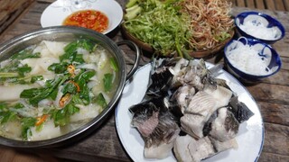 Bin đã trở lại. Nhà phải có nóc. Lẩu cá tầm nấu măng chua ăn mừng thôi - Bin Đen Miền Tây # 301