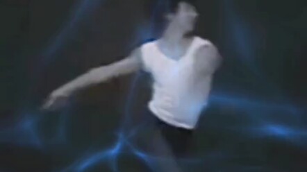 金星17岁，第一次参加全国舞蹈大赛。